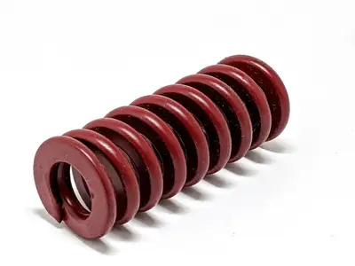 New | in-Stock Associated Spring Raymond Red Die Spring 1” x 2-1/2”, 1/2” Rod Dia. Punches & Dies Michigan US | Maverick Industrial Sales #1400903
