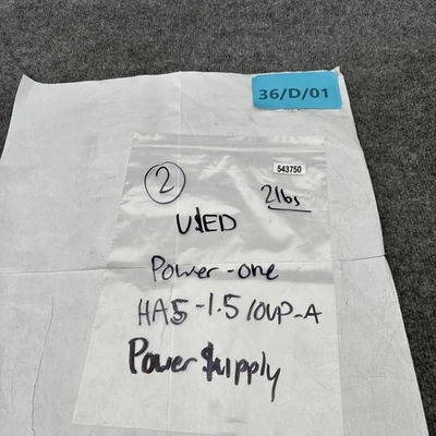 Used Power-One HA5-1.5/OVP-A Single Output Power Supplies California US | Davliegogo LLC #1705513