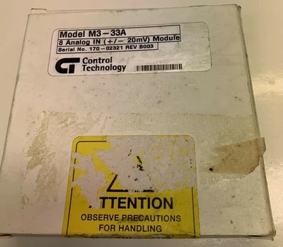 Used Control Technology M3-33A Misc Electrical & Power Parts Indiana US | J&J Industrial Supply #515792