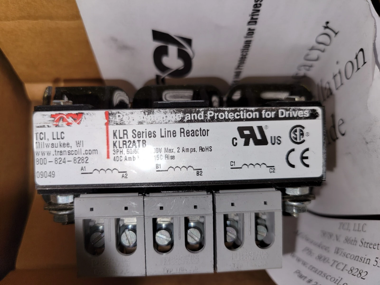 USED TCI KLR2ATB