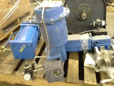 Neles  Jamesbury 4"-150 Butterfly Valve with Pneumatic Actuator