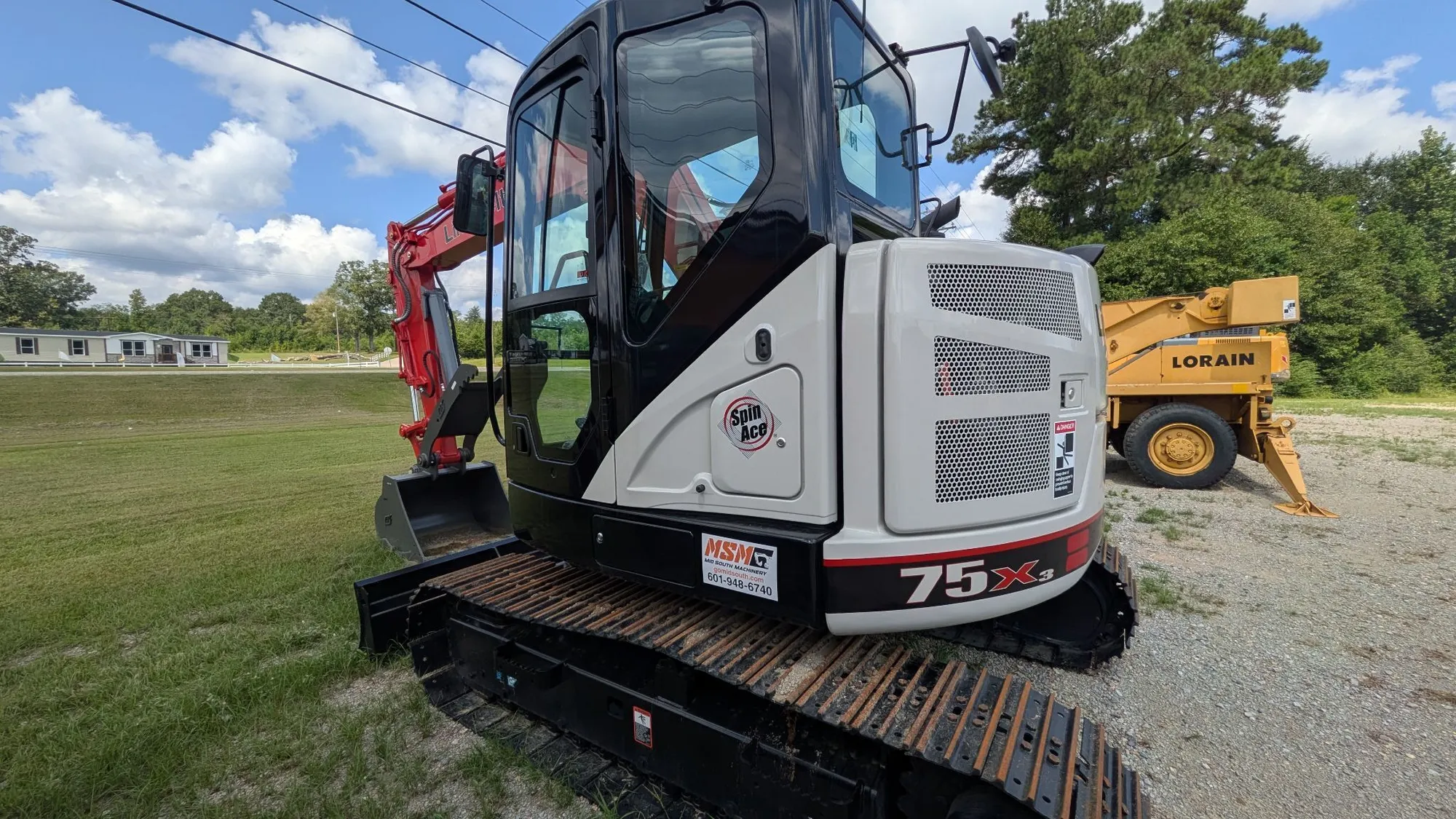 NEW 2026 LINK BELT EXCAVATORS 75 X3 SPIN ACE