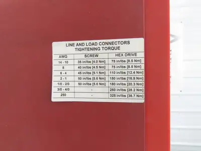 Control Concepts CF-PA-3-5550-0-0000-0000 SCR Power Controller 100A 24-600V 3PH