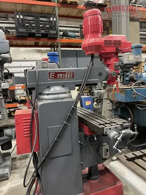 Acer EVS-3VK Vertical Knee Mill, 10" x 50", 3 HP