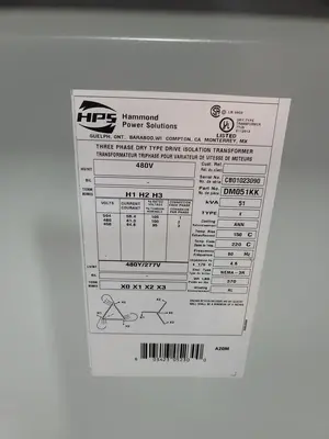 USED HAMMOND POWER SOLUTIONS DM051KK