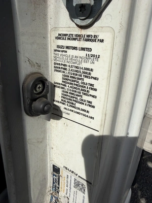 Used 2013 ISUZU NPR HD Box trucks Ohio US | Miedema Asset Management Group #1709396