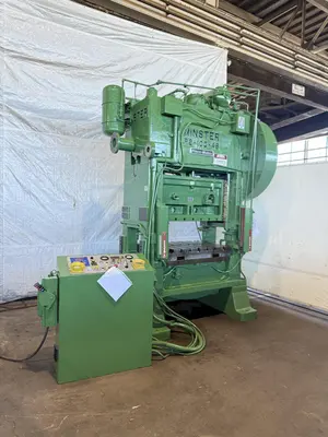 100 TON MINSTER P2-100-48 PIECE MAKER STRAIGHT SIDE SSDC HIGH SPEED PRESS 4" STROKE: YOBRO #23917