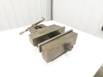 Large Milling Machine Shaper Work holding Vise 15.75" Jaws 12.5" Opening