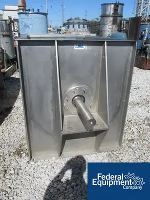 USED Young Industries 75 Cu Ft Young Ribbon Blender, S/S