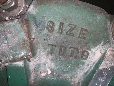 Dodge size TDT 926 Speed Reducer, Ratio 25.66:1; Storeroom Spare