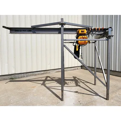 Used 2,200LB Flexicon Supersack Bulk Bag Unloader Discharger