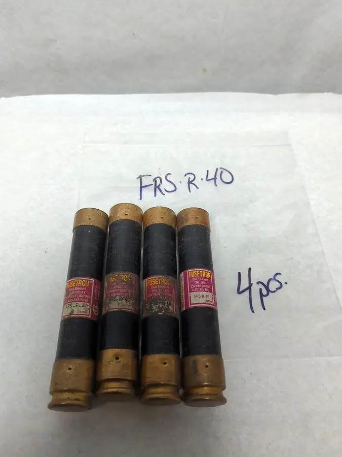 Used COOPER BUSSMANN FRS-R-40 Miscellaneous Equipment (Electrical & Power) | Surplus Asset Holdings #1199035