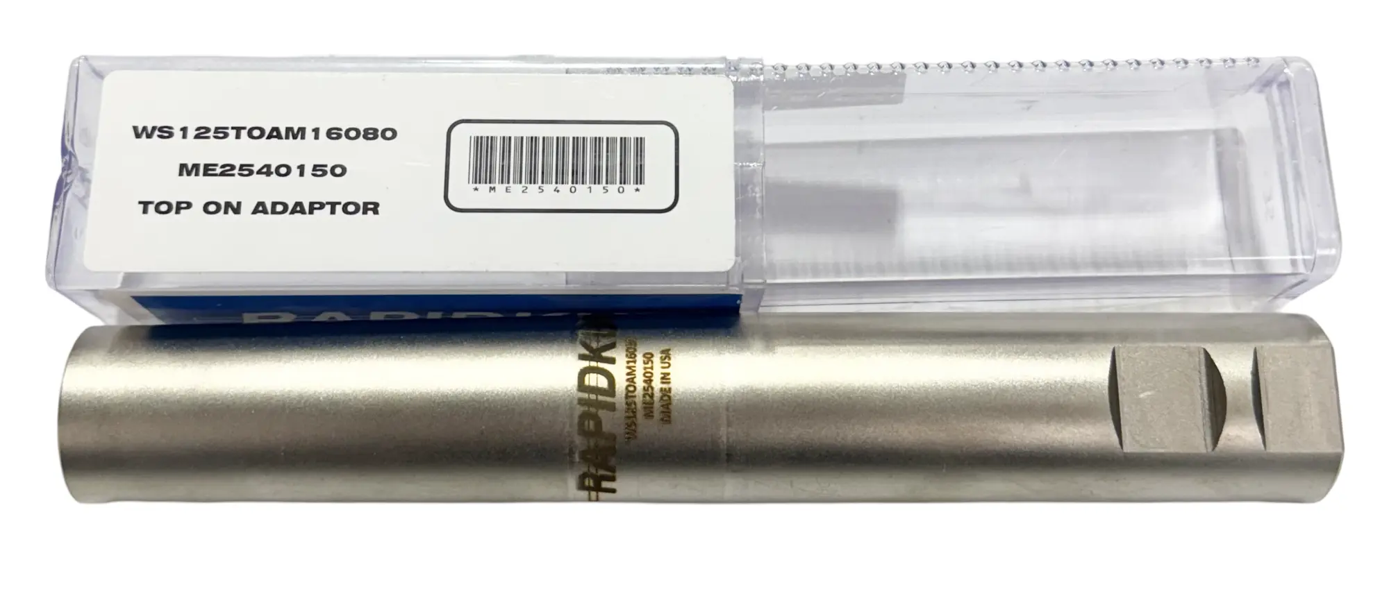 RapidKut 1-1/4" Weldon Shank Holder 8" Projection WS125TOAM16080