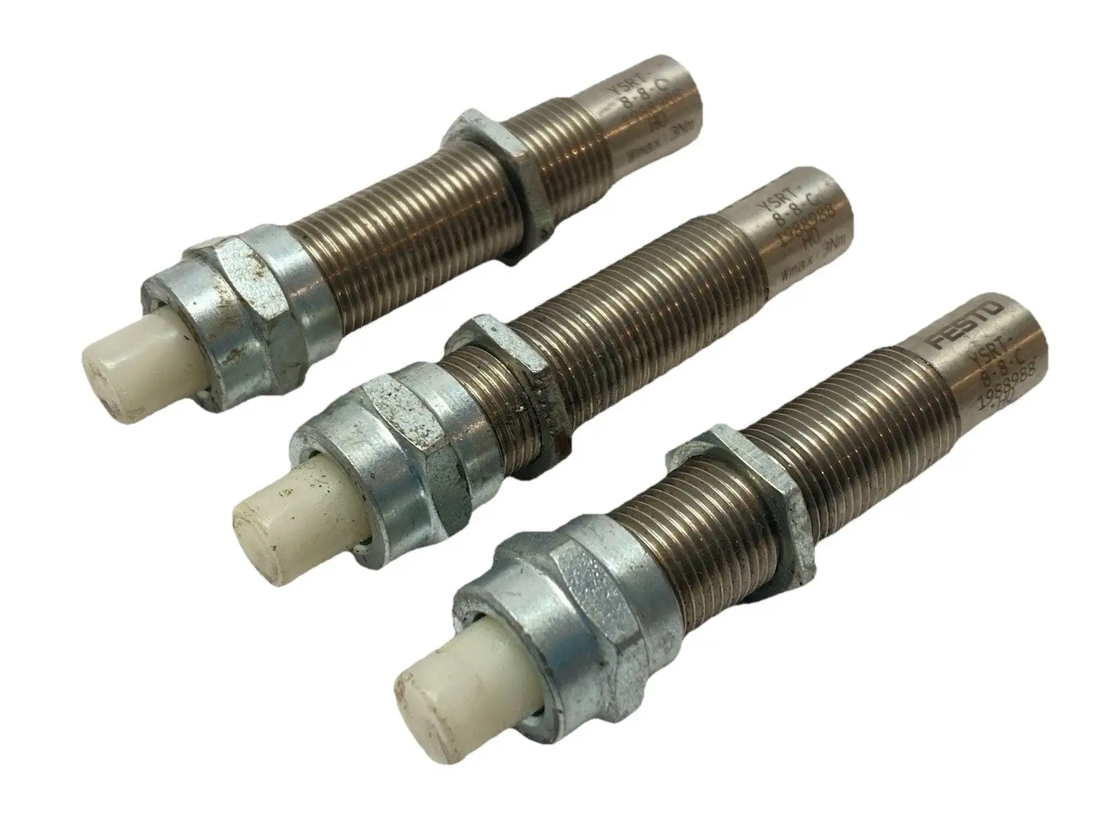 USED FESTO SHOCK ABSORBER 1988988 LOT OF 3