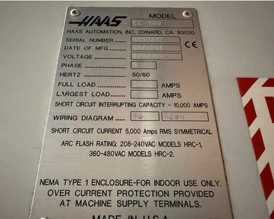 Used 2011 HAAS EC-500 Horizontal Machining Centers Idaho US | Legacy CNC Machinery, LLC #390830