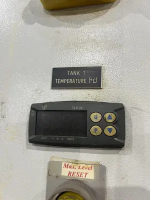 3 TANK FISA MODEL #3VST-350P ULTRASONIC PARTS BASKET TYPE CLEANING SYSTEM: STOCK #20623