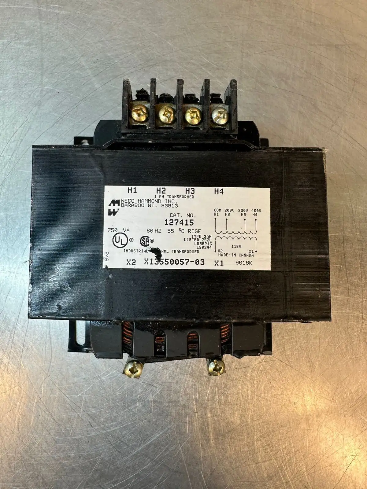Used Neco 127415 Transformers South Carolina US | Palmetto Automation #1162198
