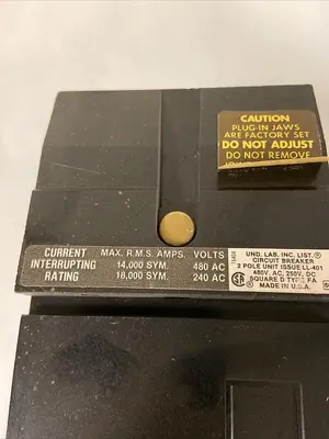 Used SQUARE D FA24020AB Circuit Breakers | Surplus Asset Holdings #1189085