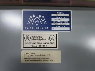 USED M&M REFRIGERATION A45EWF