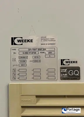 Used 2005 WEEKE OPTIMAT BHP 200 CNC Routers Ohio US | Portage Packaging Systems, Inc. #1443843