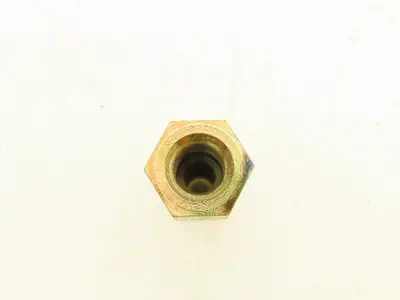 Weatherhead C-4-85 Bulkhead Tube Adapter 3/8" 37 Deg Tube to 1/4" NPT Lot of 23