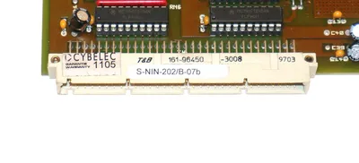 USED CYBELEC S-NIN-202/B-07B BOARD SNIN202B07B