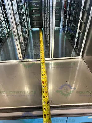 USED ENVIROTRONICS E27-H BURN-IN OVEN AMBIENT  +10°C TO 177°C, 27CU, FT W/ MANUAL