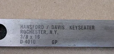 USED HANSFORD DAVIS D-4010
