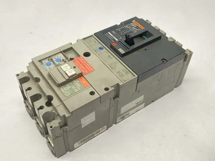 Used MERLIN GERIN CIRCUIT BREAKER 100A W/ VIGI NS 100/160 ADD-ON Circuit Breakers | Maverick Industrial Sales #1099437