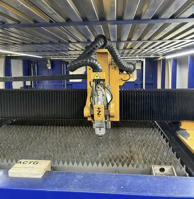 USED 2016 MICROSTEP MSF 4001.20LTK+T500 4KW IPG