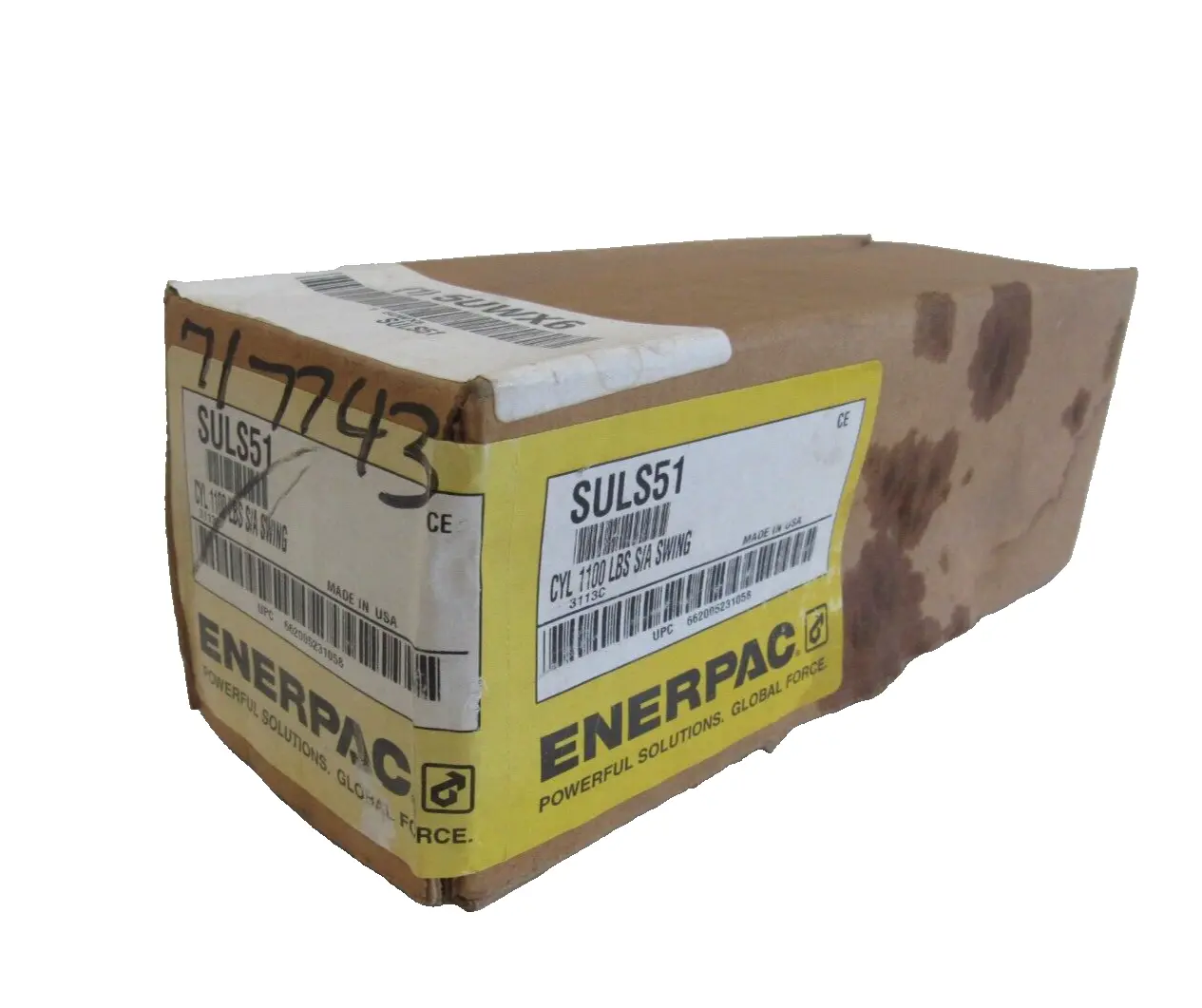 NEW ENERPAC SULS51 SWING CLAMP SEALED BOX