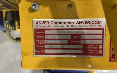 2020 ANVER M100M-L-76500810 Sheet Lifter | Mohawk Machinery (5)