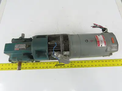Dodge M613930001 DC Gear Motor W/General Electric Motor & Warner EM 50-40 Brake