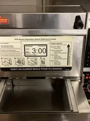 USED PERFECT FRY PFA570 VENTLESS COUNTERTOP AUTOMATED FRYER - WARRANTY PFA570