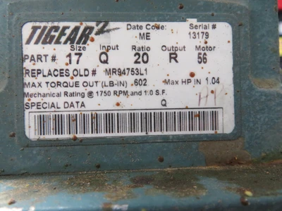 Used TIGEAR-2 _UNKNOWN_ Speed Reducers | OCO Industrial #1590374