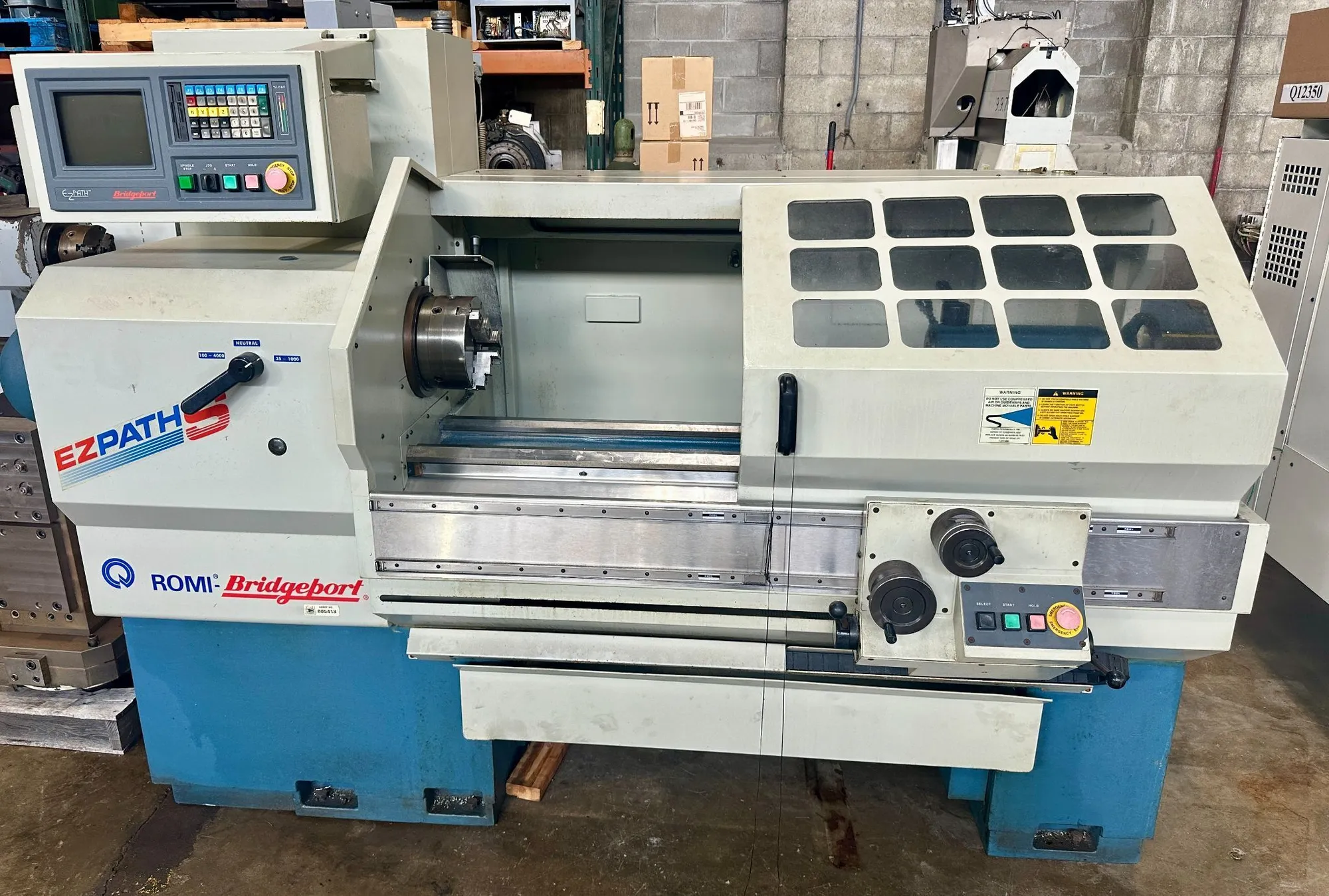 Used 1997 BRIDGEPORT ROMI EZ PATH S Engine Lathes Ohio US | Great American Equipment Company #1485586