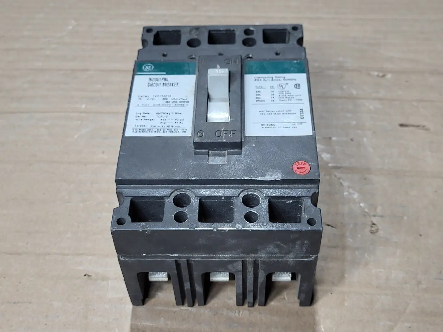 USED GENERAL ELECTRIC TED136015