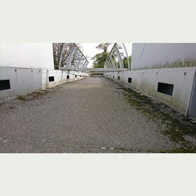 2m x 16m 24-Ton Steel Beam Pedestrian Bridge