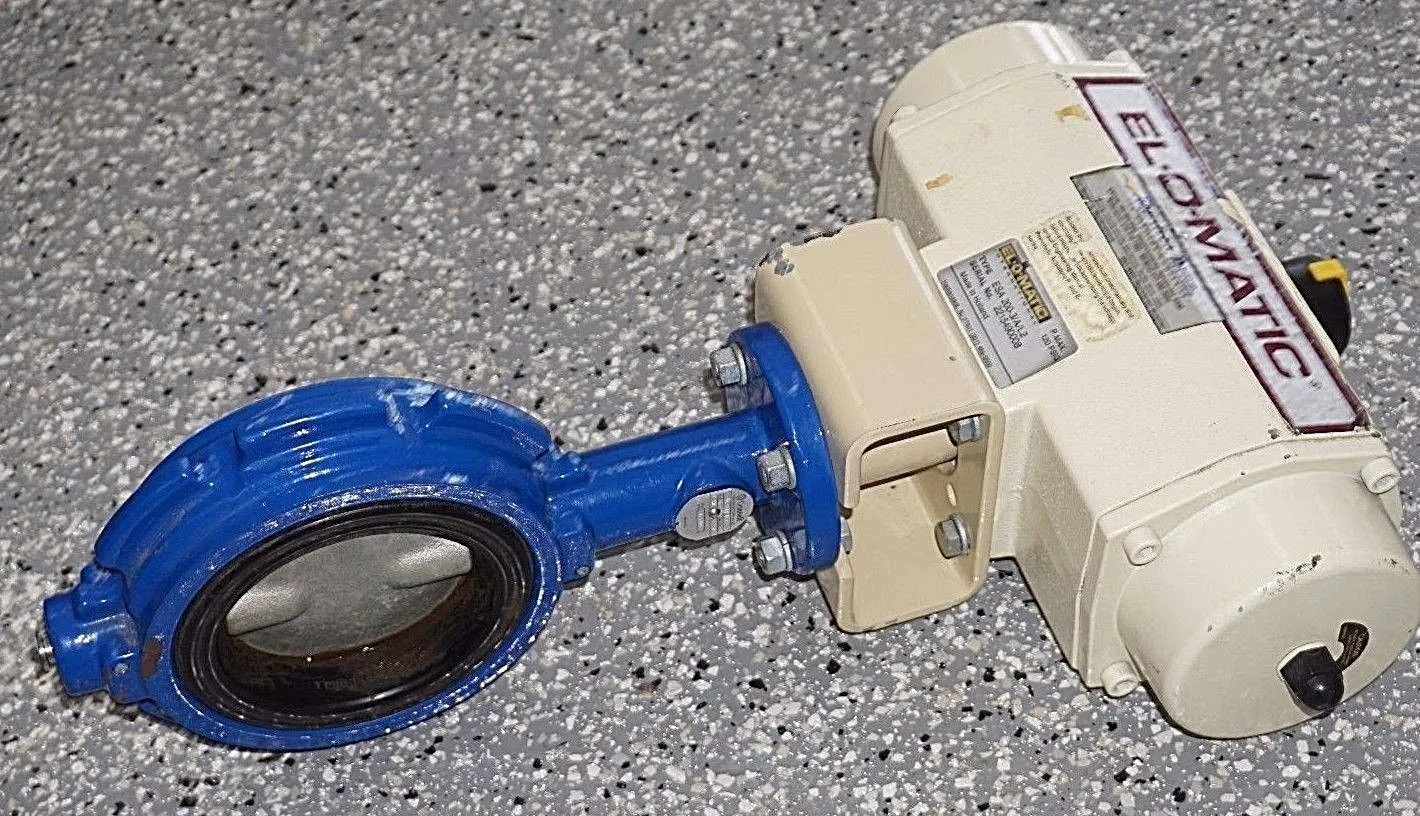 NEW ELOMATIC ESA 200-3 PNEUMATIC ACTUATOR W/ WC-810-F3 VALVE ESA2003, WC810F3