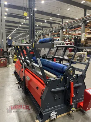 Akyapak 6' x 1/4" Plate Bending Roll, Model AHS 20/06 Top & Side Support - NEW