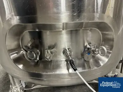 USED Precision 500 Liter Precision Stainless Reactor, 316 S/S, 45/100#