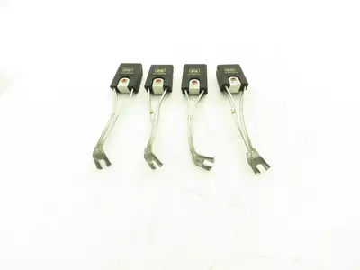 National D73534 Carbon Motor Split Brush 5/8" x 1-1/4" x 2-1/8" Lot of 4