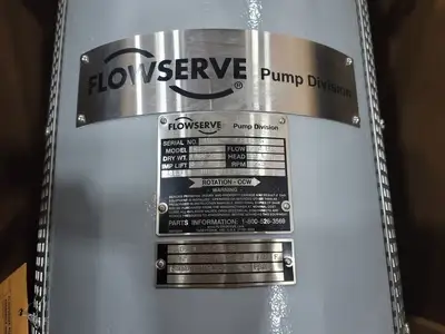 New | in-Stock FLOWSERVE 12 EJH-1 Parts (Hydraulics and Pneumatics) British Columbia CA | Lenmark #257945