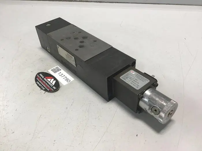 Used MOOG ZDMEBV10PPA4MS7FA/CEE10C1A Valves/Fittings Michigan US | Ideal Machinery #605109