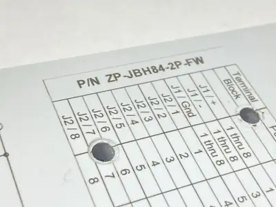 USED AUTOMATIONDIRECT ZIPPORT JUNCTION BLOCK 8-PORT M12 5-PIN 3A 48V
