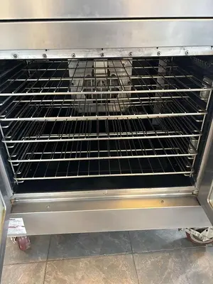 Vulcan Double Full Size Natural Gas Convection Oven - 100,000 BTUVulcan Double Full Size Natural Gas Convection Oven - 100,000 BTU