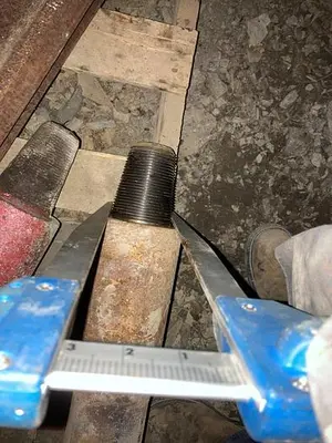 Used GILL ROCK 2-1/4” X 3-1/4” PIN, 5-7/10" X 26" CHISEL BIT - 28528 Other Cutting Tools Pennsylvania US | East West Machinery & Drilling #1417206