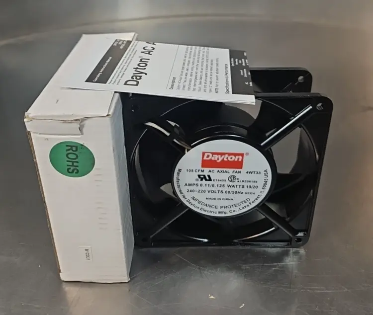 Used Dayton 4WT33 Axial Fans South Carolina US | Palmetto Automation #1160082
