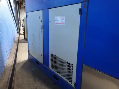 Used 2007 QUINCY COMPRESSOR QGV200 Rotary Screw & Sliding Vane Air Compressors Ohio US | HGR 24 #861420