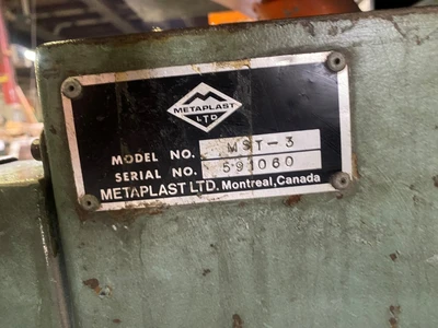 METAPLAST MST-3 TRAVELING HEAD EXTRUSION SAW